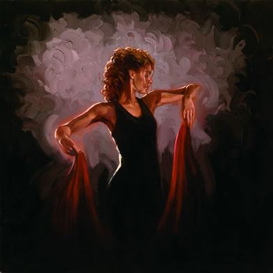 Flamenco Dancer Eternal Flame